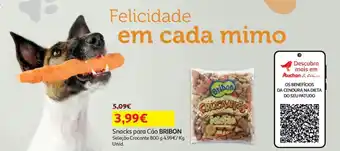 Auchan Snacks para Cão BRIBON Seleção Crocante promoção