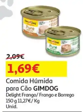 Auchan Comida Húmida para Cão GIMDOG promoção