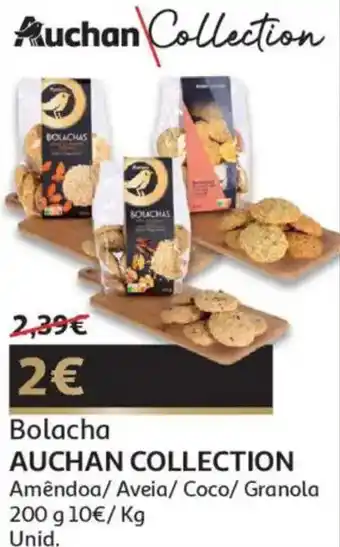 Auchan Bolacha AUCHAN COLLECTION promoção