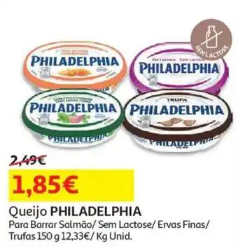 Auchan Queijo PHILADELPHIA promoção