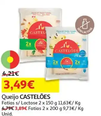 Auchan Queijo CASTELÕES promoção