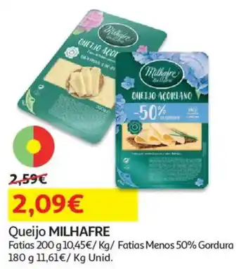 Auchan Queijo MILHAFRE promoção