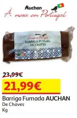 Auchan Barriga Fumada AUCHAN promoção