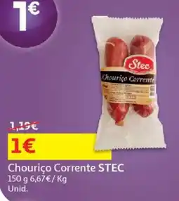 Auchan Chouriço Corrente STEC promoção