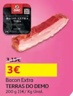 Auchan Bacon Extra TERRAS DO DEMO promoção