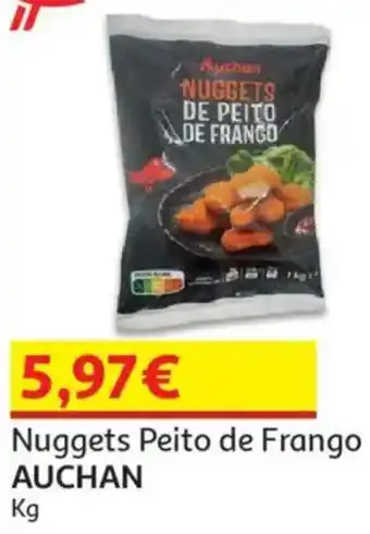 Auchan Nuggets Peito de Frango AUCHAN promoção
