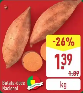 ALDI Batata-doce nacional promoção