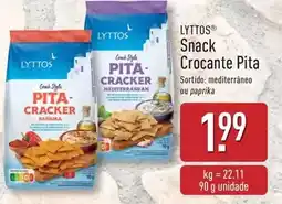 ALDI Lyttos - snack crocante pita promoção