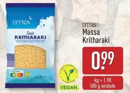 ALDI Lyttos - massa kritharaki promoção