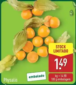 ALDI Physalis promoção