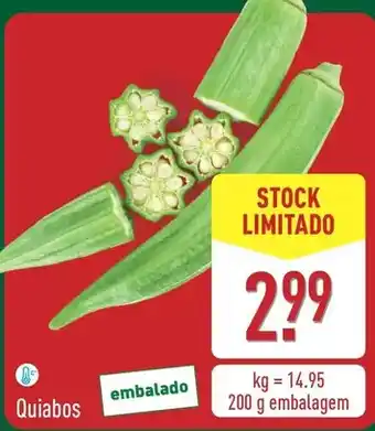 ALDI Quiabos promoção