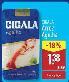 ALDI Cigala - arroz agulha promoção