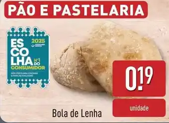 ALDI Bola de lenha promoção