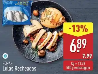 ALDI Remar - lulas recheadas promoção