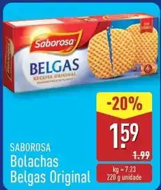 ALDI Saborosa - bolachas belgas original promoção