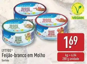 ALDI Lyttos - feijão-branco em molho promoção