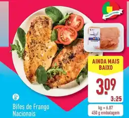 ALDI Bifes de frango nacionais promoção