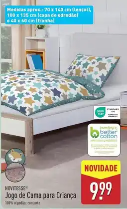 ALDI Novitesse - jogo de cama para criança promoção