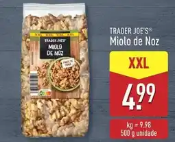 ALDI Trader joe ́s - miolo de noz promoção