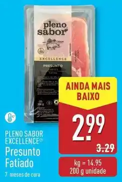 ALDI Pleno sabor - presunto fatiado promoção