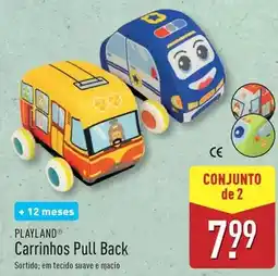 ALDI Playland - carrinho pull back promoção