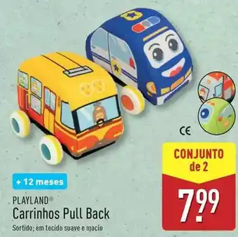 ALDI Playland - carrinho pull back promoção