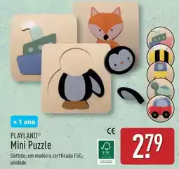 ALDI Playland - mini puzzle promoção