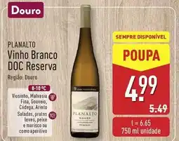 ALDI Planalto - vinho branco doc reserva promoção