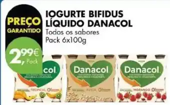 Pingo Doce Danacol - iogurte bifidus liquido promoção