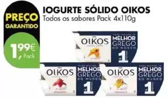 Pingo Doce Oikos - iogurte sólido promoção