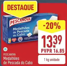 ALDI Pescanova - medalhões de pescada do cabo promoção