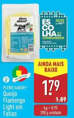 ALDI Pleno sabor - queijo flamengo light em fatias promoção