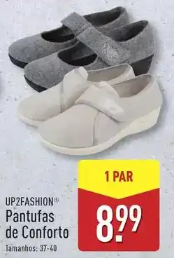 ALDI Up2fashion - pantufas de conforto promoção