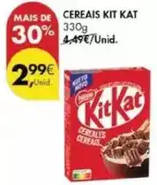 Pingo Doce Kit kat - cereais promoção