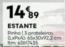 Bricomarché Estante promoção