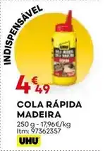 Bricomarché Madeira - cola rapida madeira promoção