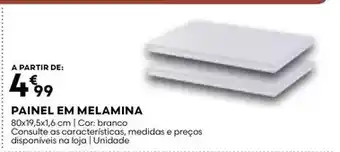 Bricomarché As - painel em melamina promoção