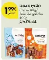 Pingo Doce Activpet - snack p/cao promoção