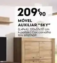 Bricomarché Móvel auxiliar sky promoção