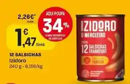 Intermarché Izidoro - 12 salsichas promoção