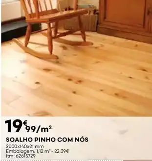 Bricomarché com - soalho pinho com nos promoção