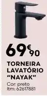 Bricomarché Nayak torneira lavatorio promoção