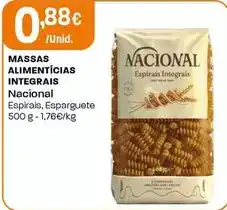 Intermarché Nacional - massas alimentícias integrais promoção