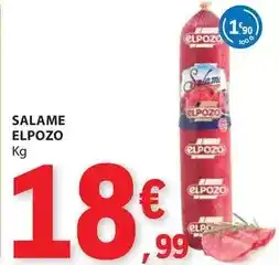 E.Leclerc Elpozo - salame promoção