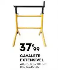 Bricomarché A+ - cavalete extensivel promoção