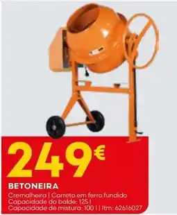 Bricomarché Betoneira promoção