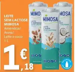 E.Leclerc Mimosa - leite sem lactose promoção