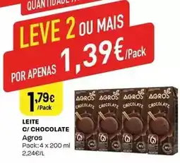 Intermarché Agros - leite c/chocolate promoção