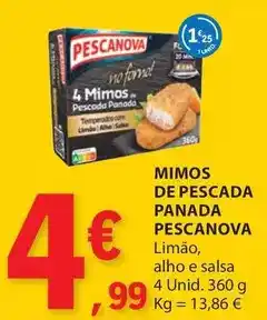 E.Leclerc Pescanova - mimos de pescada panada promoção