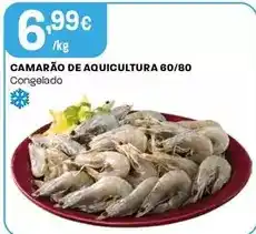 Intermarché Camarão de aquicultura 60/80 promoção